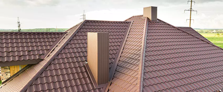Residential Chimney Flashing Restoration in Zanesville, OH