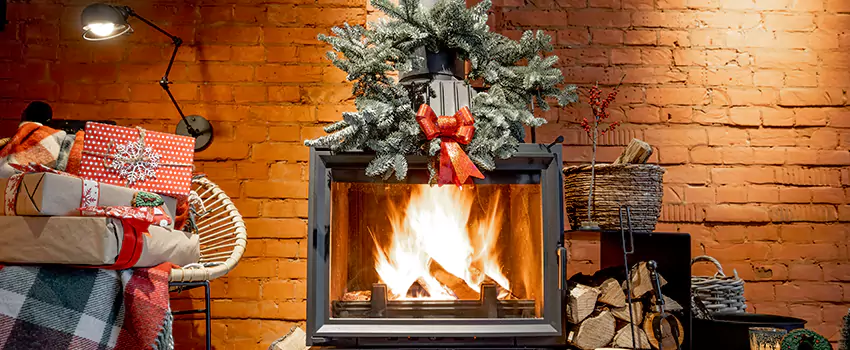 Travis Industries Linear Gas Fireplace Installation in Zanesville, Ohio
