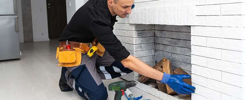 Fireplace Damaged Damper Frame Repair Services in Zanesville, Ohio