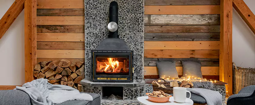 Thelin Hearth Products Direct Vent Gas Stove Fireplace Inspection in Zanesville, Ohio